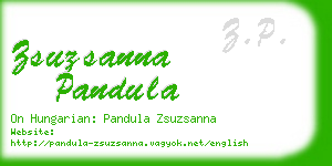 zsuzsanna pandula business card